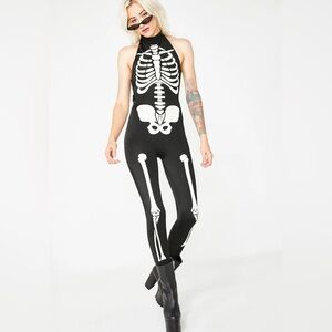 NWT Dolls Kill In My Bones Catsuit | Size S